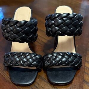Shu Shop Black Heeled Sandals